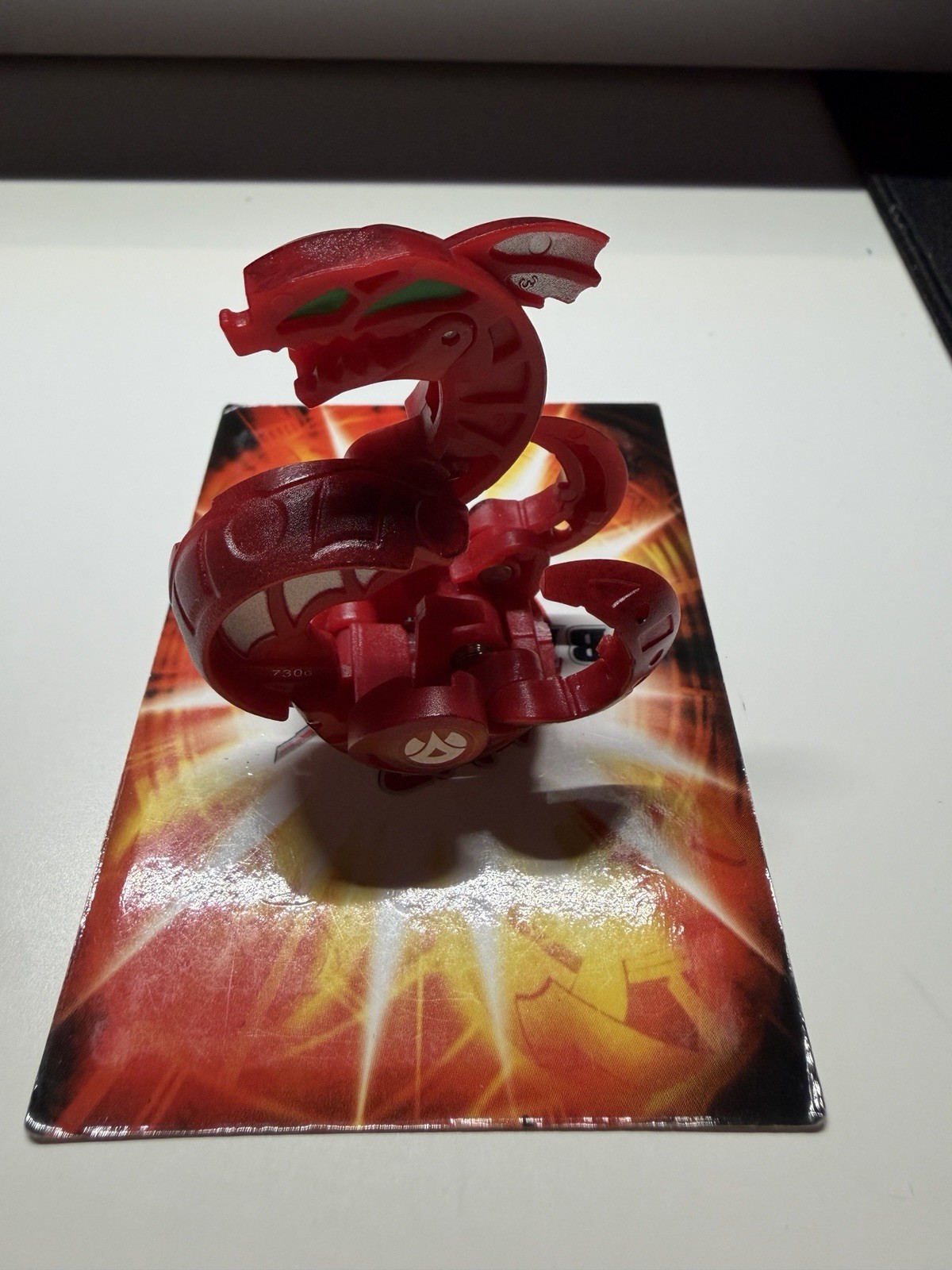 Bakugan New Vestroia Pyrus Abis Omega Battle Damaged 730G