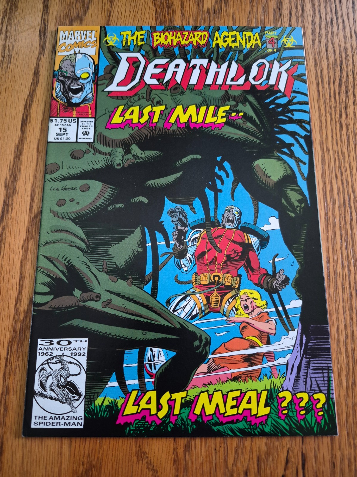 Marvel Comics Deathlok #15 (1992) - Ottimo