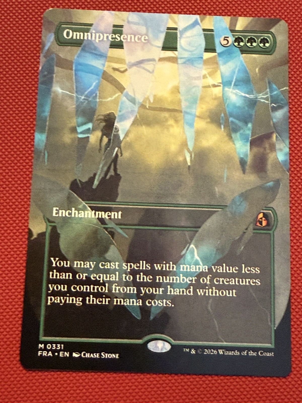 Mtg FRA Reality Fracture — Omnipresence — Shattered Mirror NM