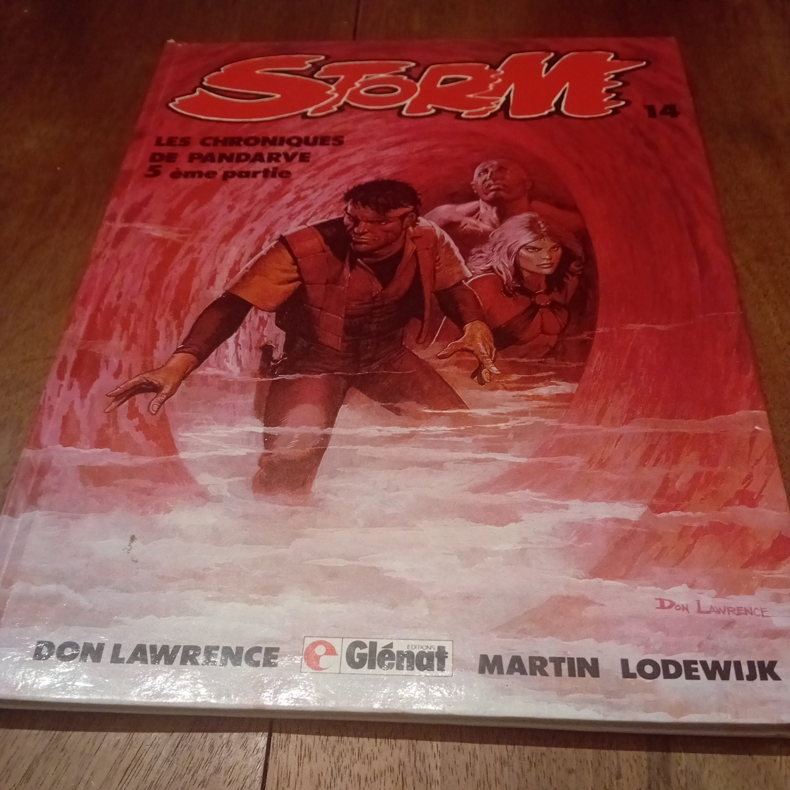 BD STORM Tome 14  Les chroniques de Pandarve 5ème partie BD EO 1988 Glénat