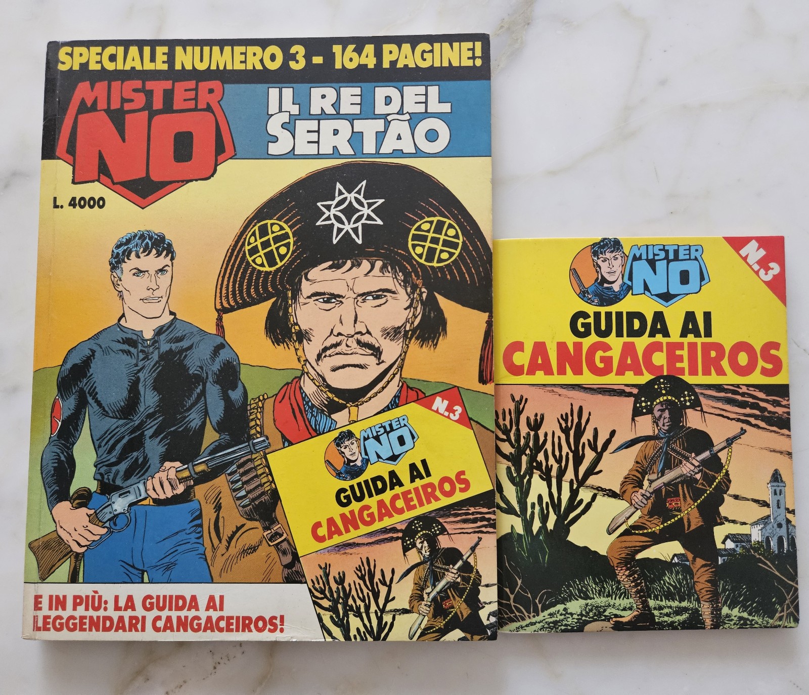28) MISTER NO Speciale n. 3 IL RE DEL SERTAO  con albetto - 1988 -  ottimo++