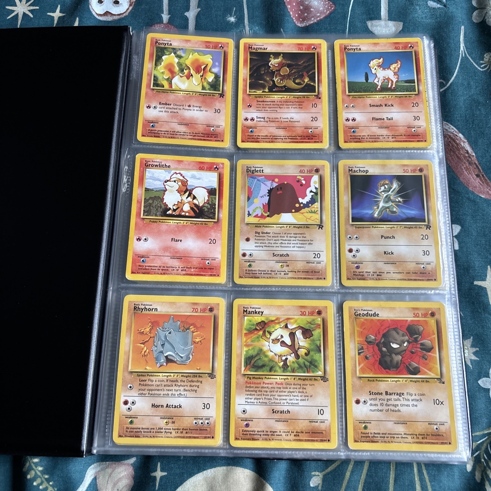 Old Vintage Wotc Pokemon Tcg Binder Bundle Joblot X90 Cards No Duplicates