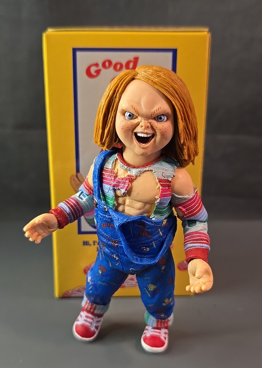 NECA Chucky Good Guys Blind Box Figura Misteriosa Buff Muscles