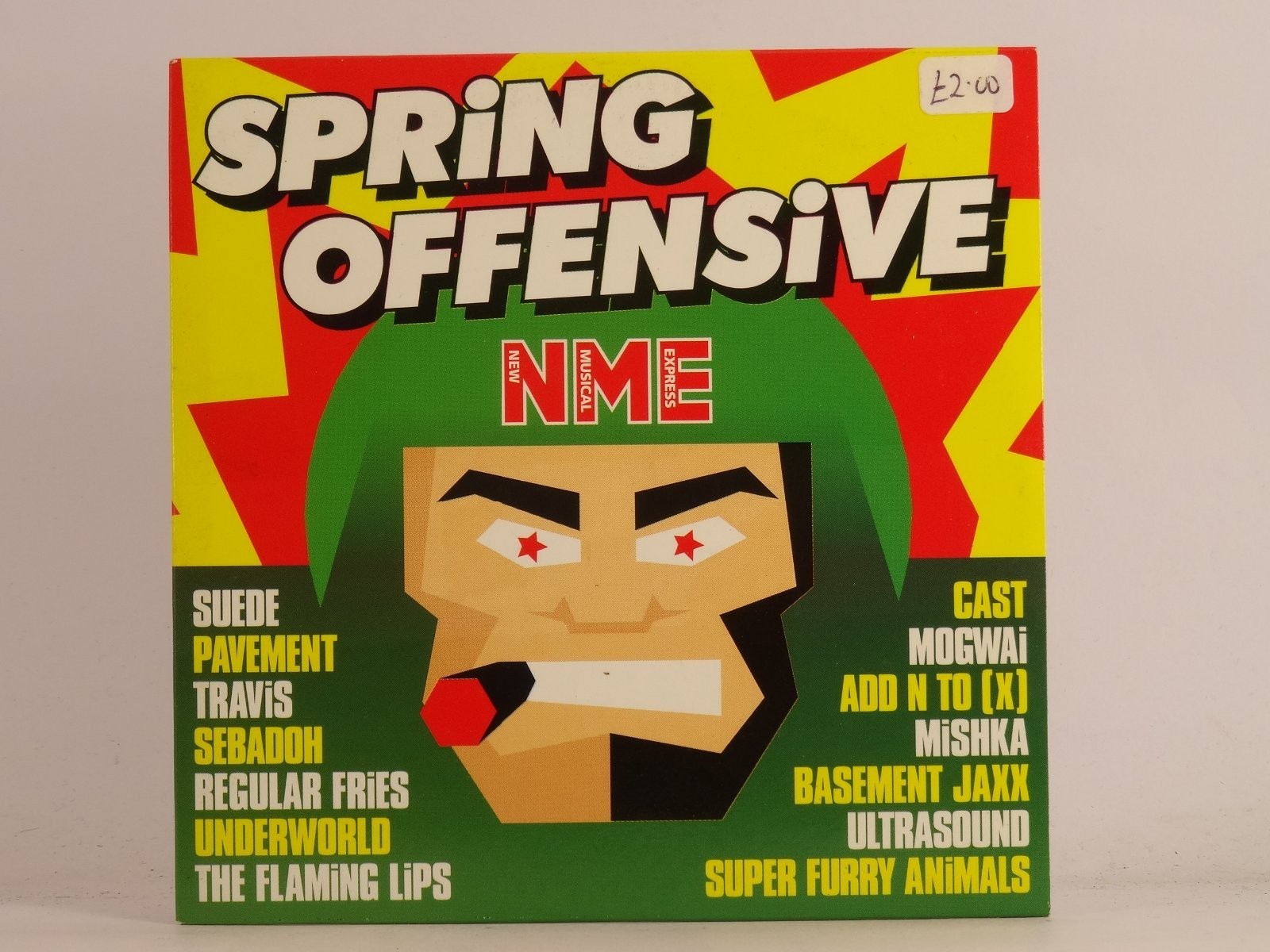 VARIOUS ARTISTS SPRING OFFENSIVE (554) 14 Track Promo CD Album plus Card Sleeve 