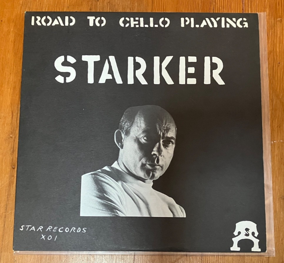 Janos Starker Road To Cello Playing Vinyl LP Star X01 NICE!!