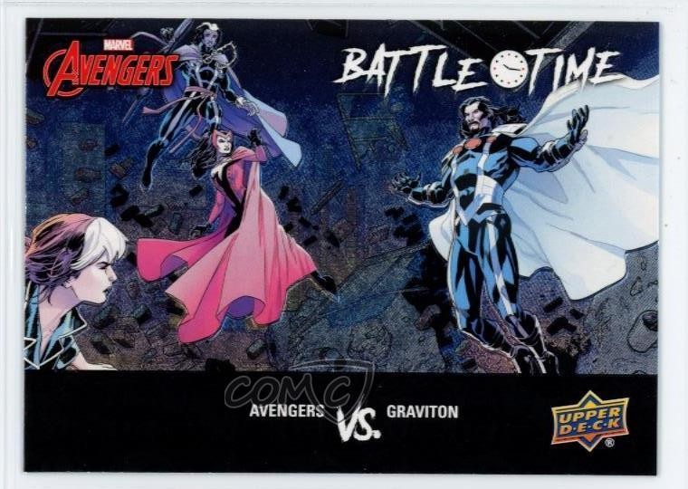2024 Upper Deck Marvel Avengers Battle Time Avengers vs Graviton #BT-16 1b9b