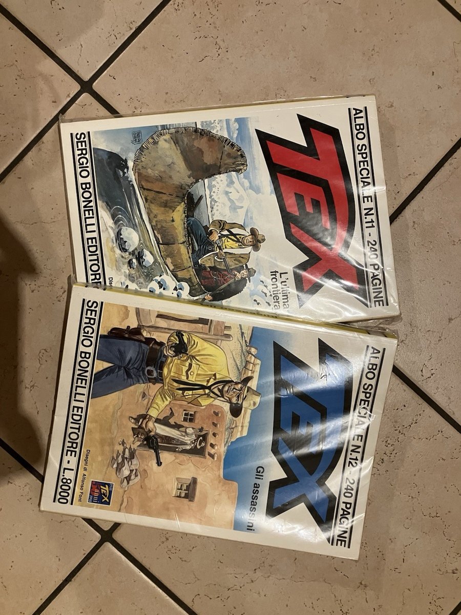 Sergio Bonelli Editore Tex Albo Speciale 11-12 (2) 1995 Cossu Italiano
