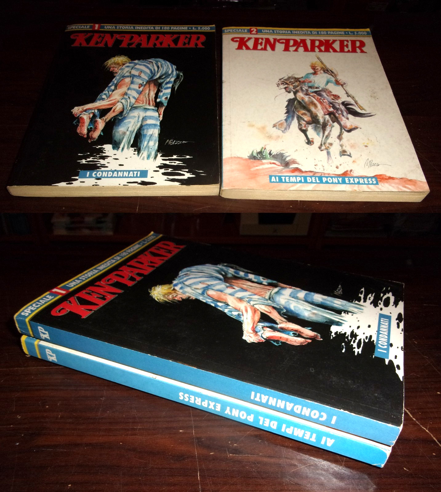 KEN PARKER Speciale n. 1 + n. 2 - I CONDANNATI - AI TEMPI DEL PONY EXPRESS