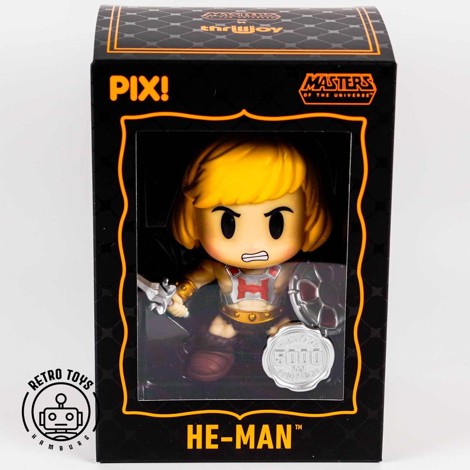 PIX! He-Man Masters Of The Universe MotU Vinyl Figur Limited Edition 5000