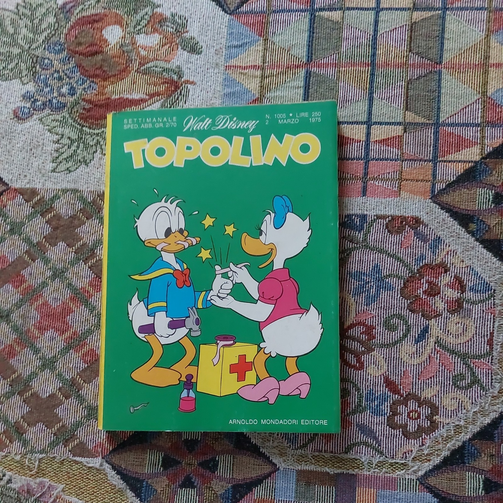 Walt Disney Topolino N. 1005 Del 1975