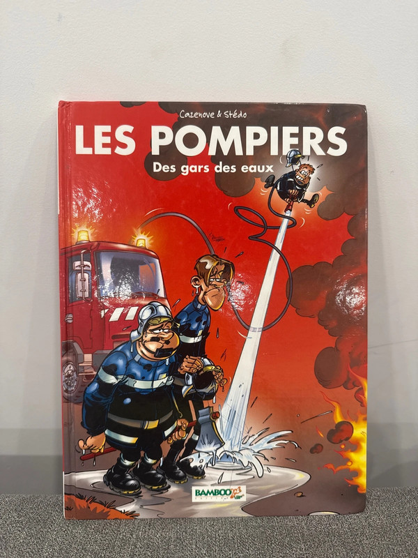 Livre Les pompiers BD