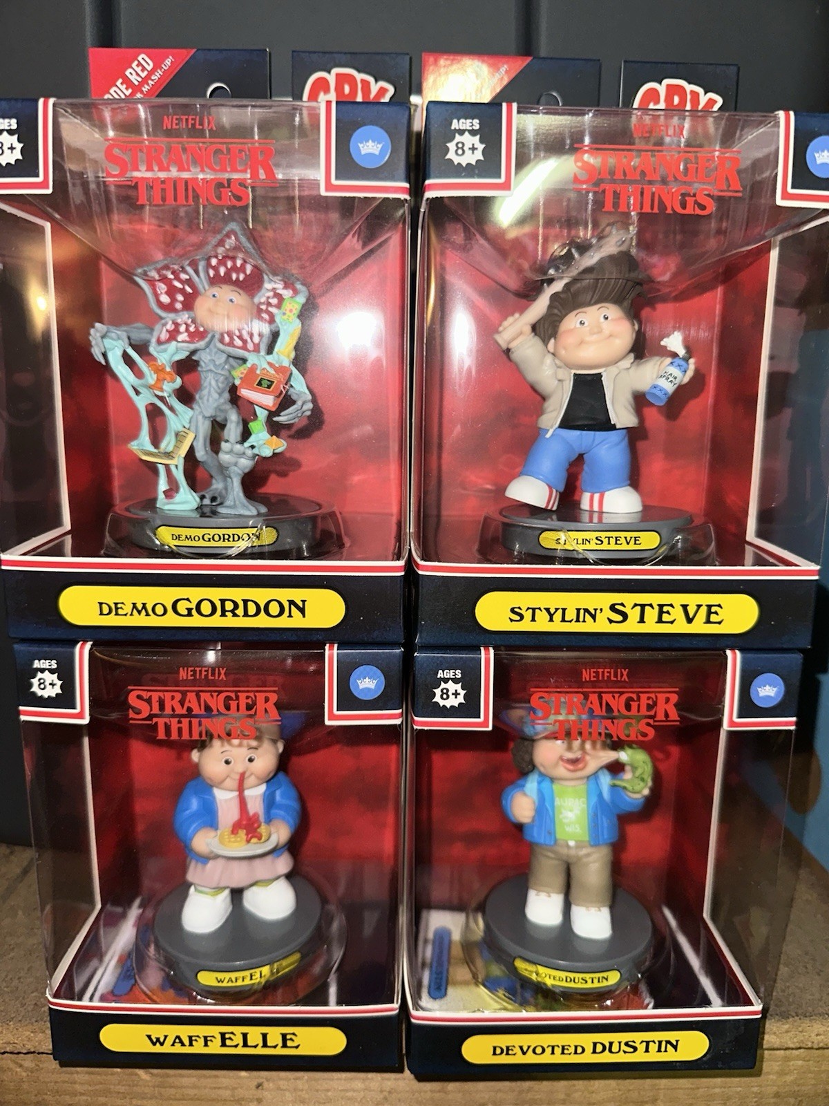 Garbage Pail Kids GPK Stranger Things Series Complete Set Topps DEMO GORDON NEW