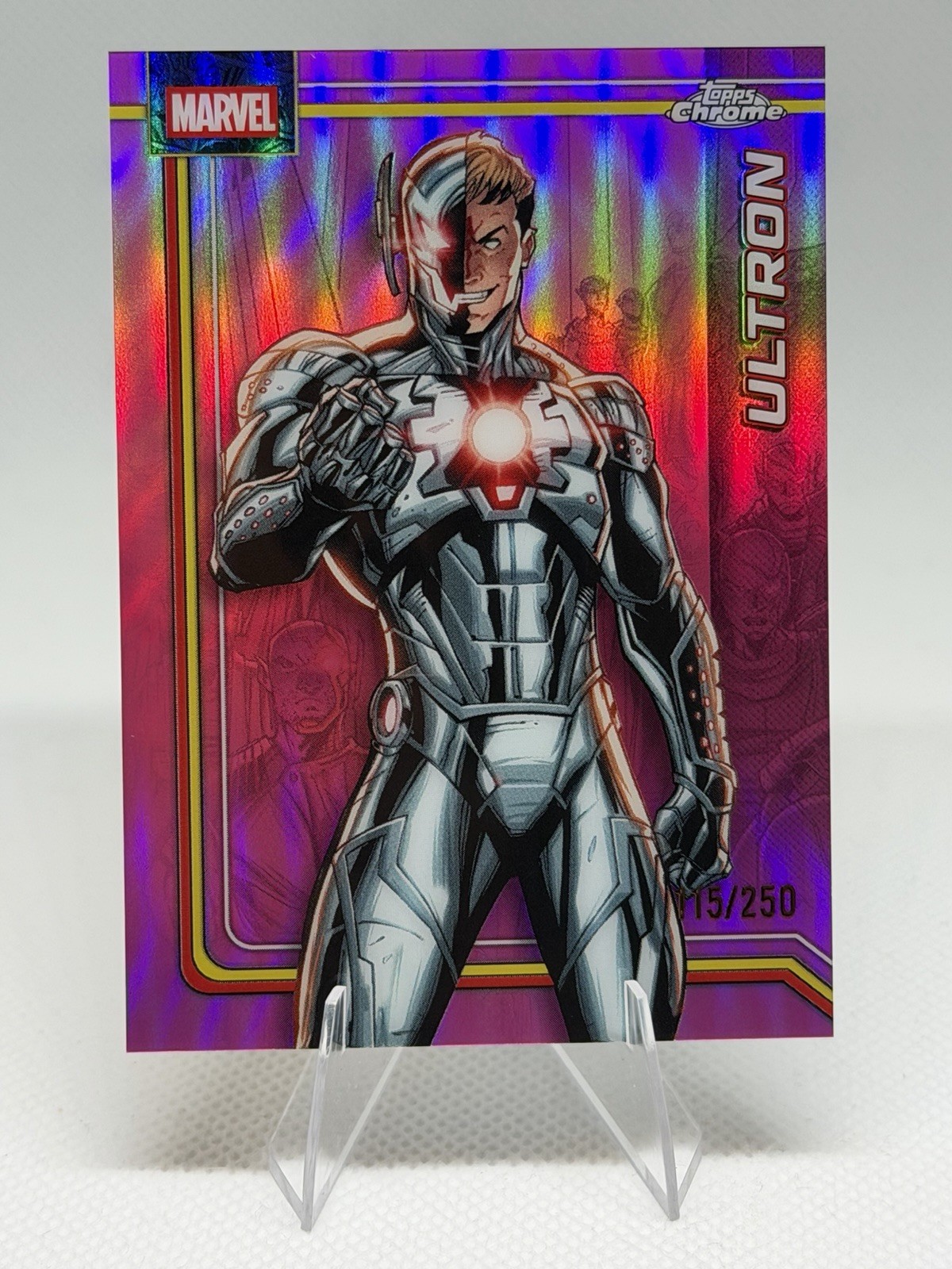 Topps Marvel Chrome 2026 Ultron Pink /250