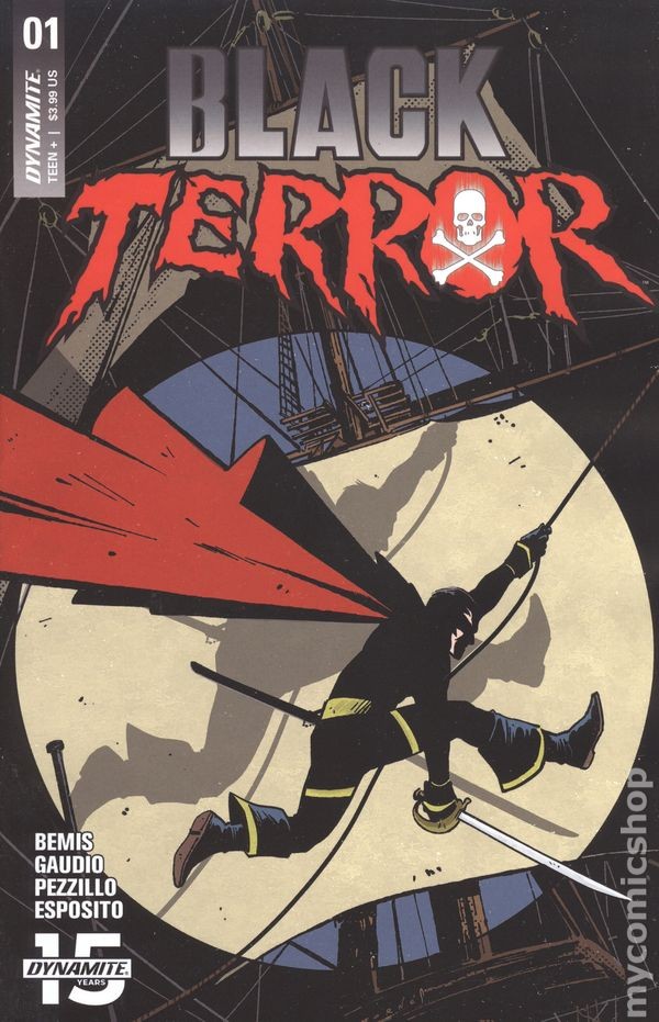 Black Terror 1B quasi nuovo 2019 immagine stock