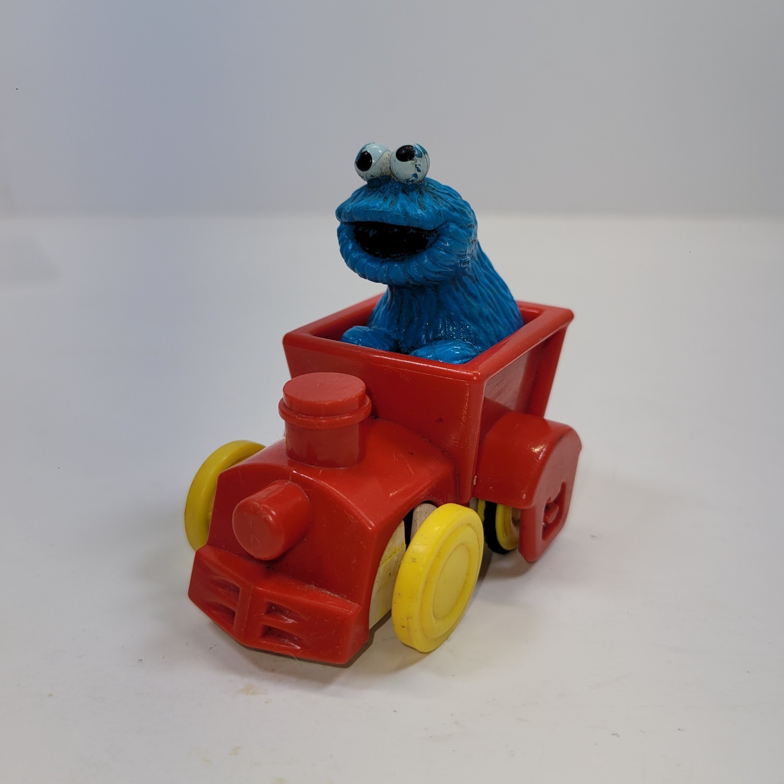 Jim Henson illco Sesame Street "Cookie Monster" treno rosso giocattolo 3032B54