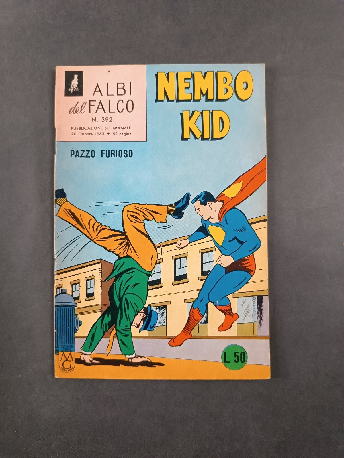 Albi del Falco Nembo Kid n.391 Terrore a Metropolis Mondadori 1963