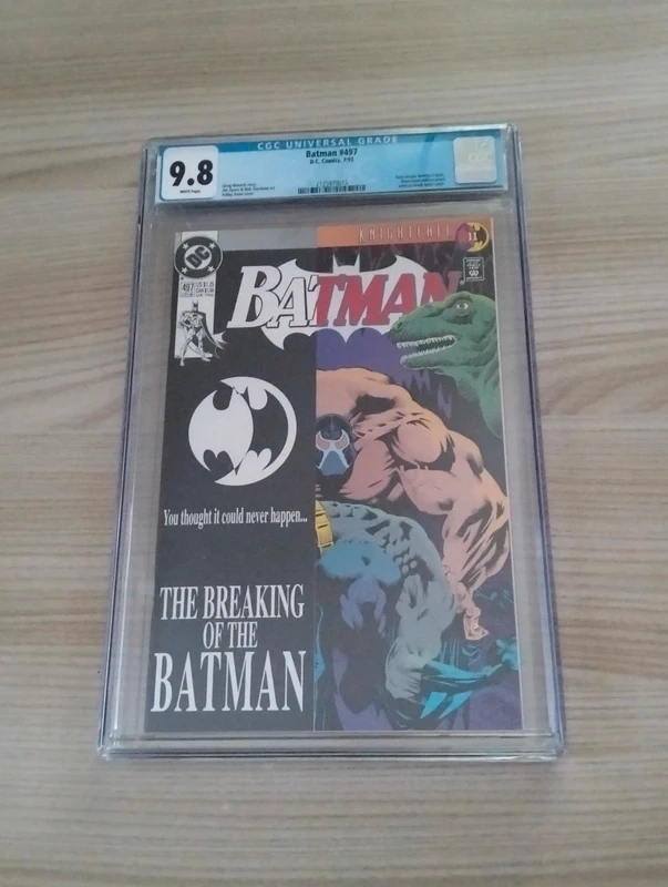 Batman #497 9.8 CGC Knightfall