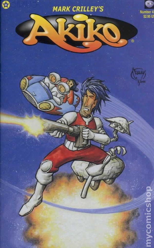 Akiko #43 VF 2001 immagine stock