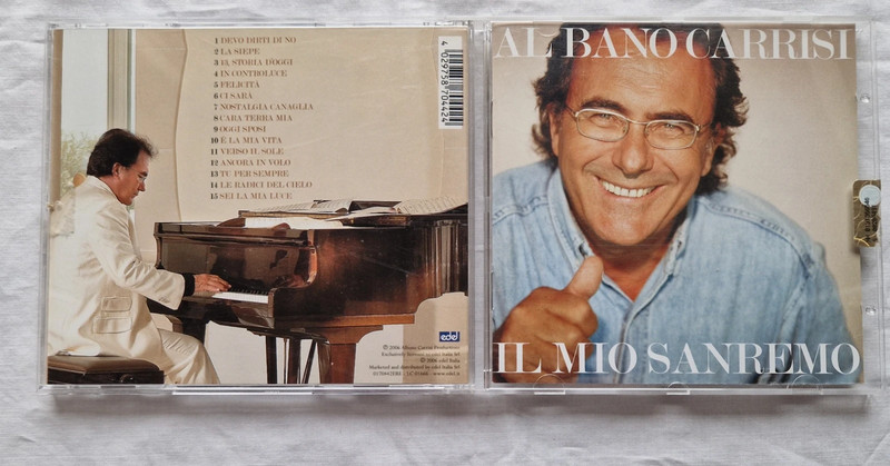 Al Bano Carrisi Il mio Sanremo CD 2006 Felicità Ci sarà