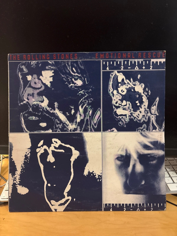 Rolling Stones Emotional Rescue vinyl