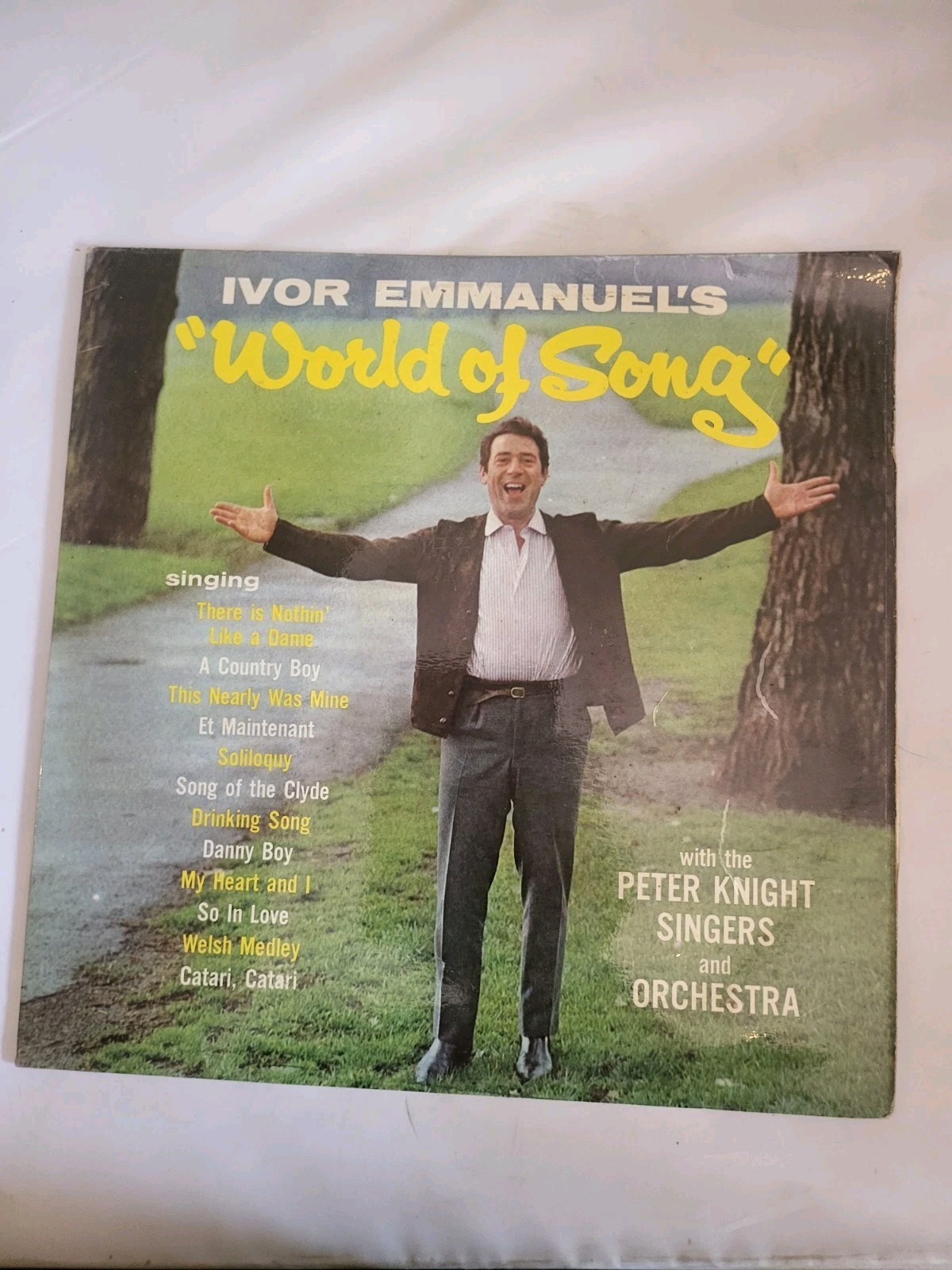 (30) Ivor Emmanuel, Peter Knight Singers - Ivor Emmanuel's World of Song LP