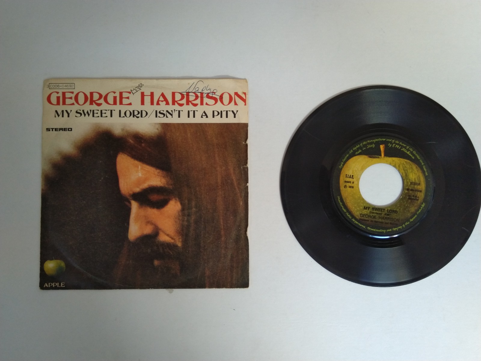 George Harrison - My sweet lord / Isn't it a pity  45 ORIGINALE 1970