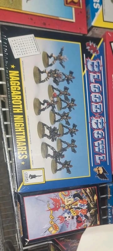 WarHammer  Naggaroth Nightmares di Blood Bowl nuovo