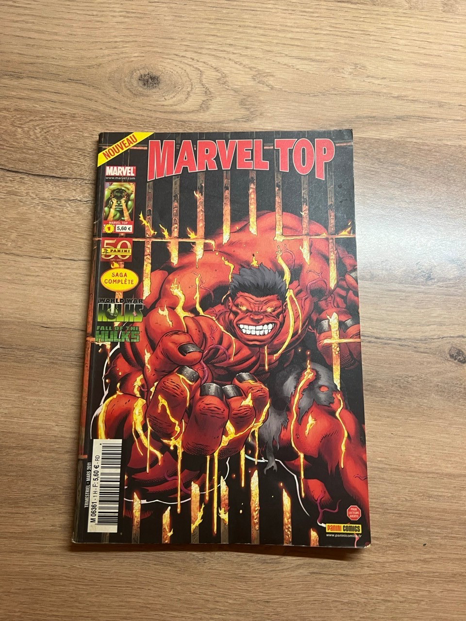 Marvel Top N°1 – Red Hulk : La Bombe Humaine – Panini Comics VF