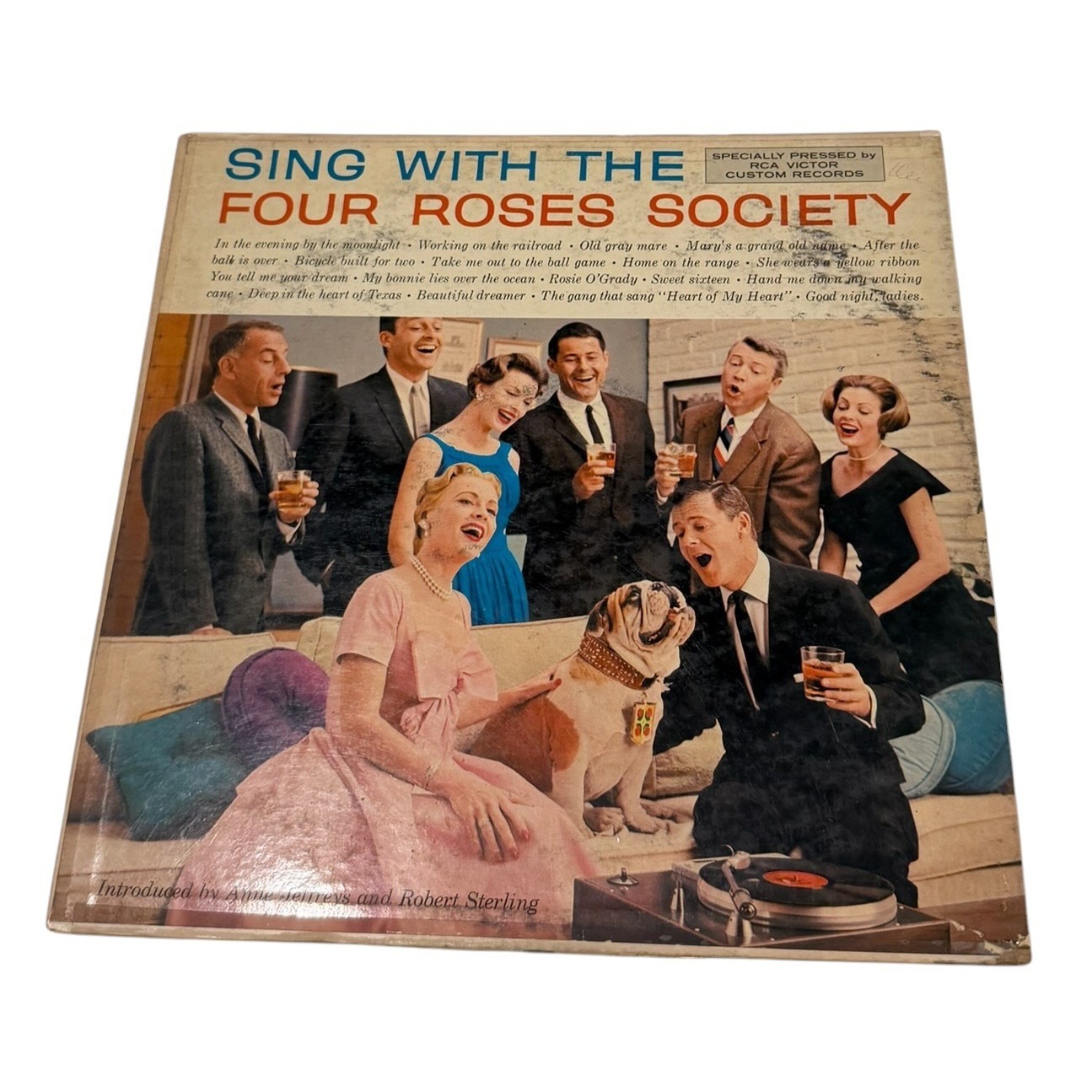Sing With The Four Roses Society Vinyl LP RCA Victor Custom K8OP-6583