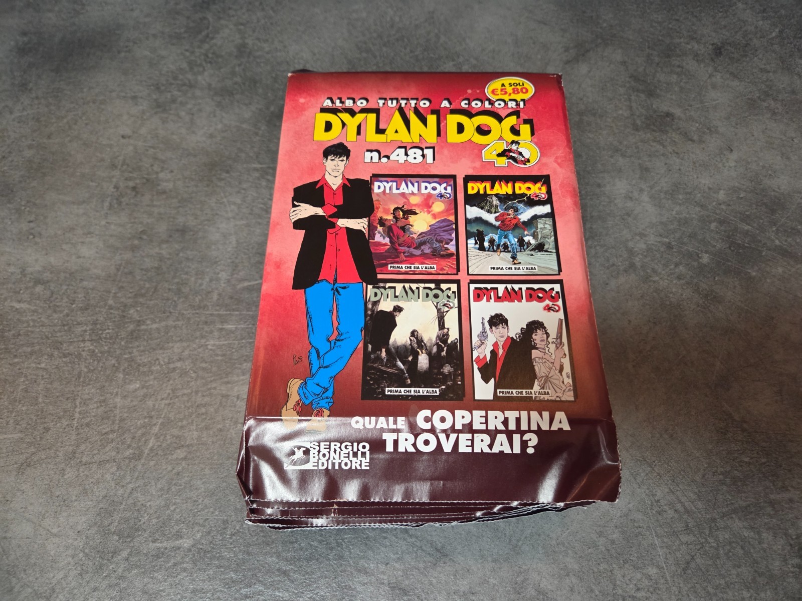 DYLAN DOG 481 PRIMA CHE SIA L'ALBA 10 ALBI BLIND BOX NUOVI SIGILLATI