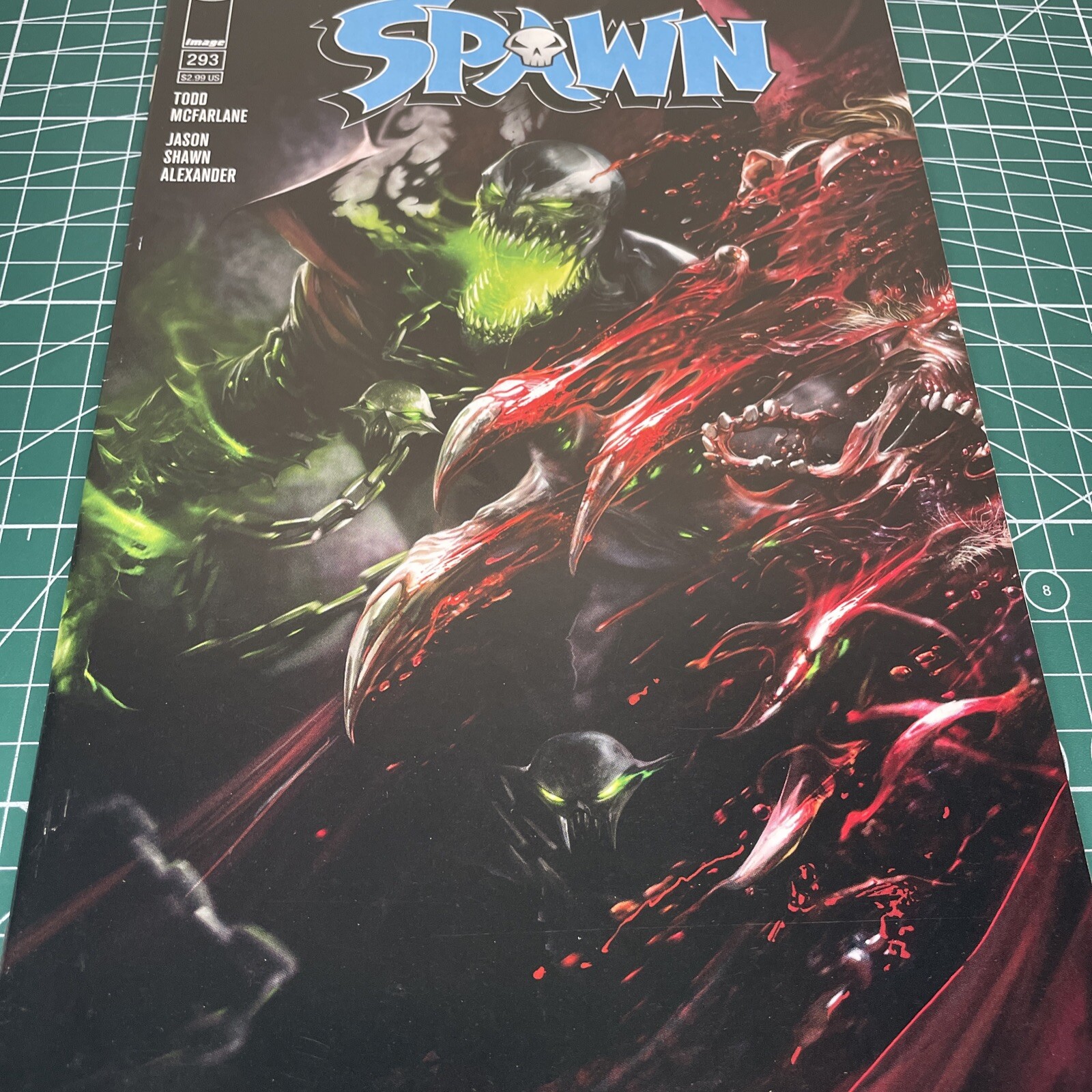 Spawn #293 Cover C (2019) KEY 1° Godsend Rapture Todd McFarlane Alta Qualità