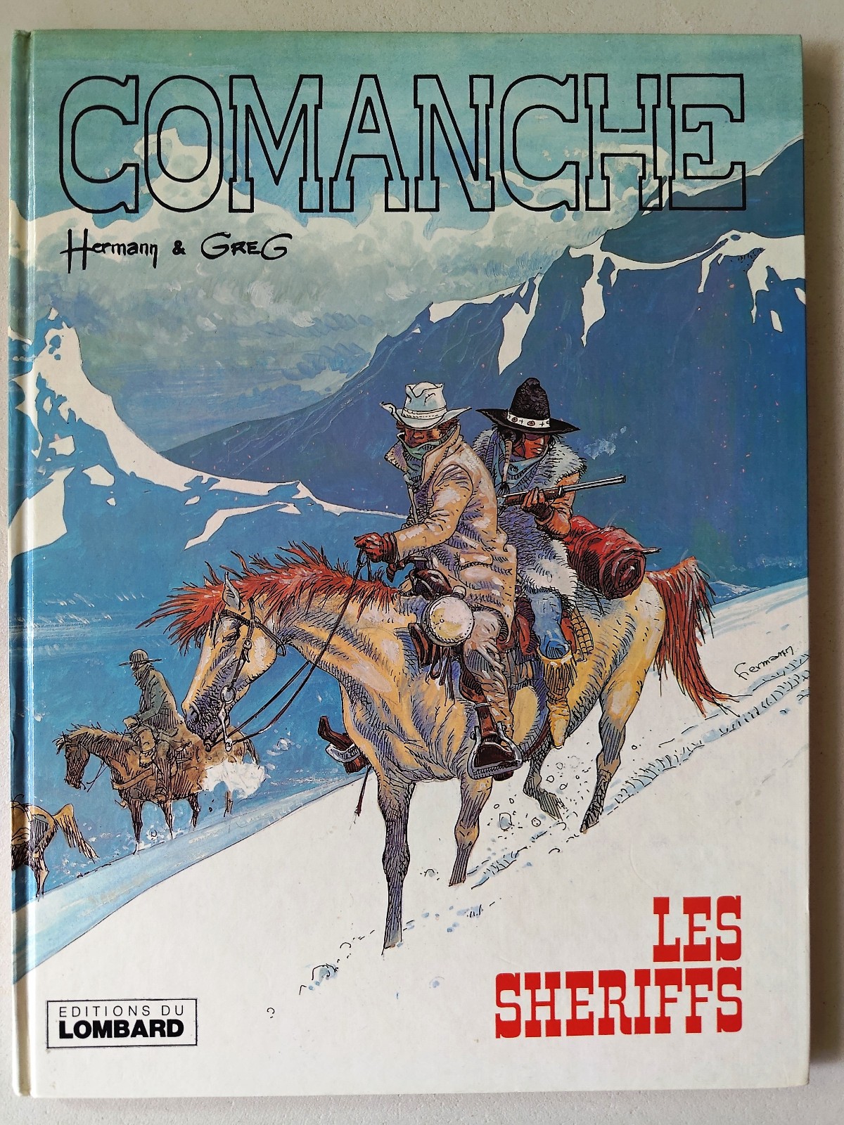 HERMANN& GREG - COMANCHE T.8 : LES SHERIFFS - E.O. 1980