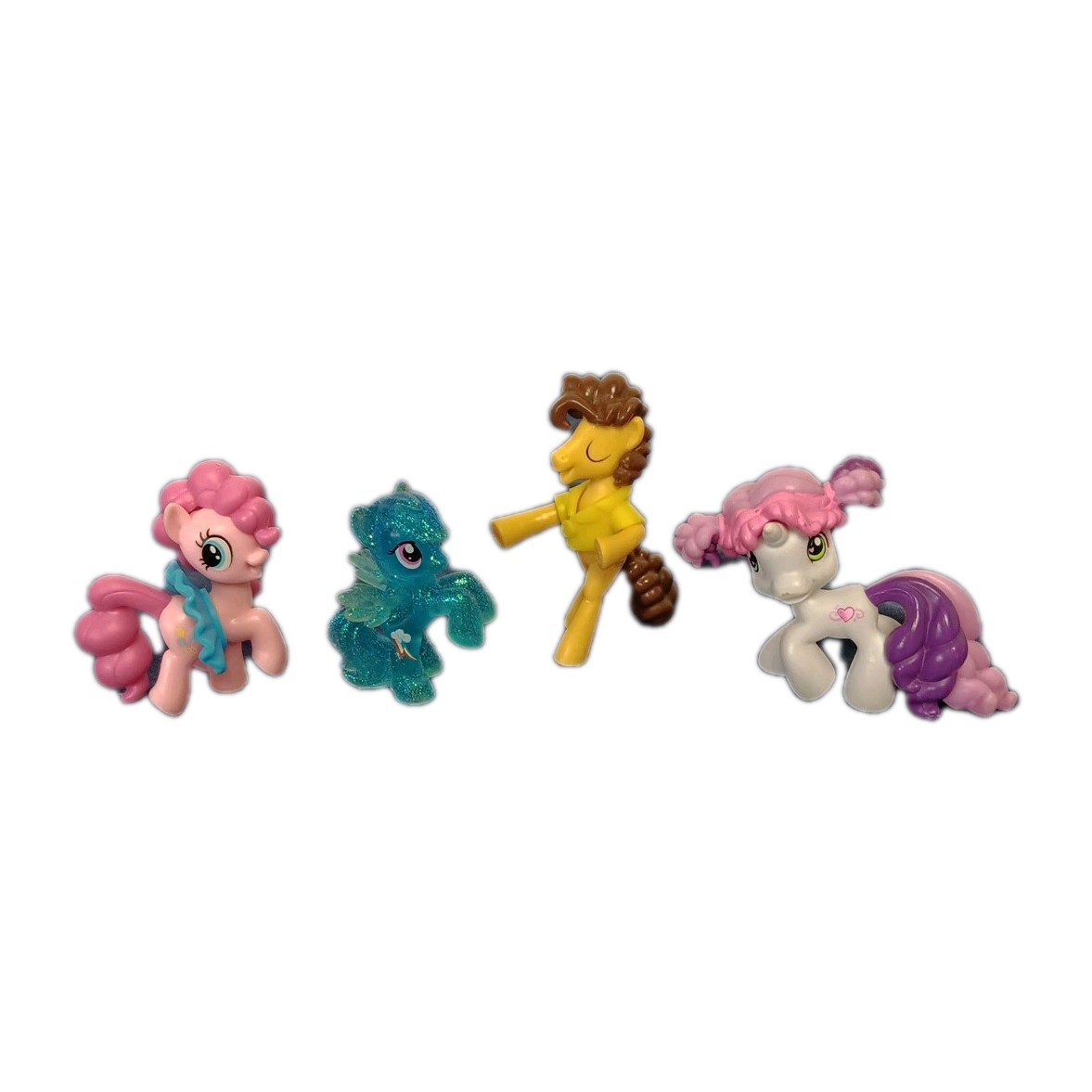 My Little Pony Pinkie Pie formaggio panino glitter sassaflash dolce campana figure