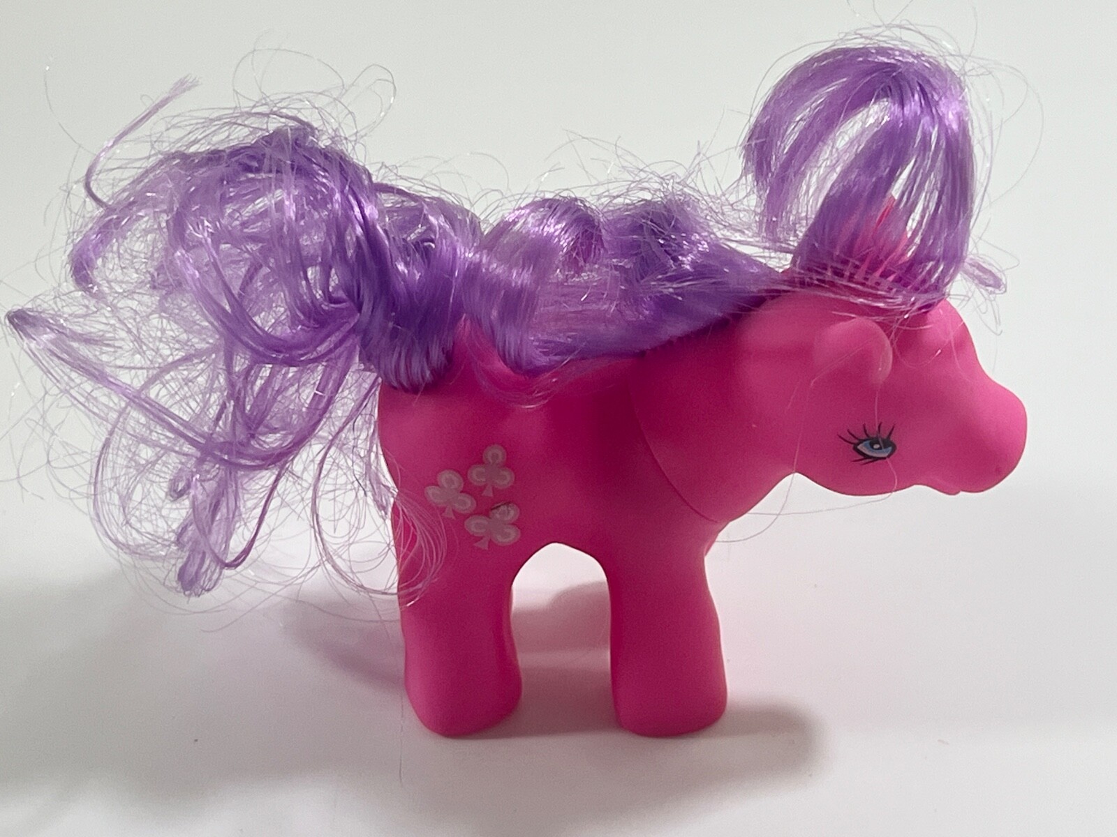 My Little Pony Unicorno con fiori rosa, capelli viola