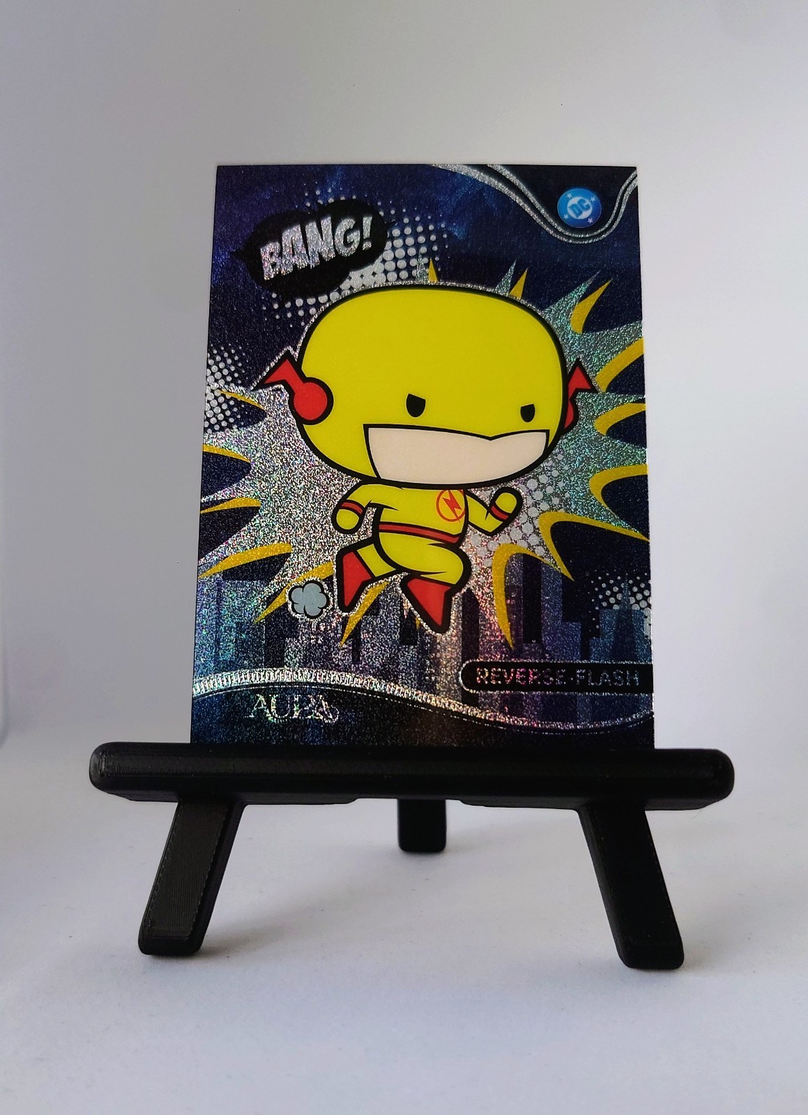 Kakawow DC Aura 2025 - Reverse Flash Chibi Parallel Card