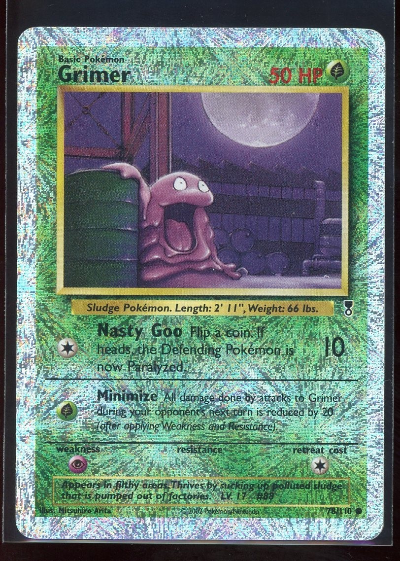 Grimer - 78/110 Collezione Leggendaria Reverse Holo Firecracker Pokemon - [LP]