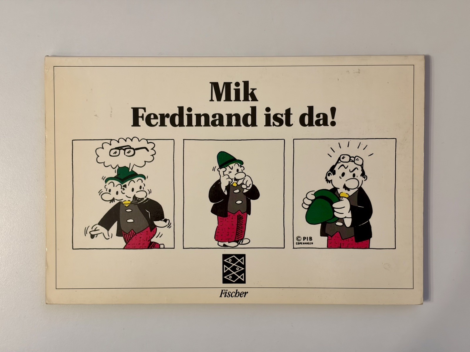 MIK - FERDINANDO È QUI! - 1985 - Libri tascabili Fischer - fumetto tedesco vintage