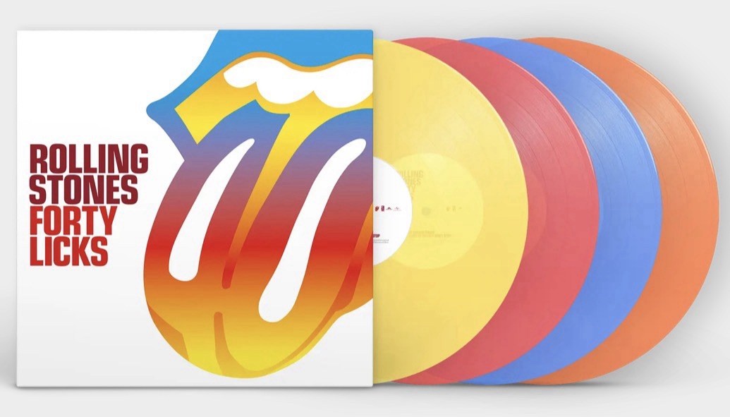 Rolling Stones Forty Licks 4LP Multicolored Vinyl New Presale 8/21 Limited Ed