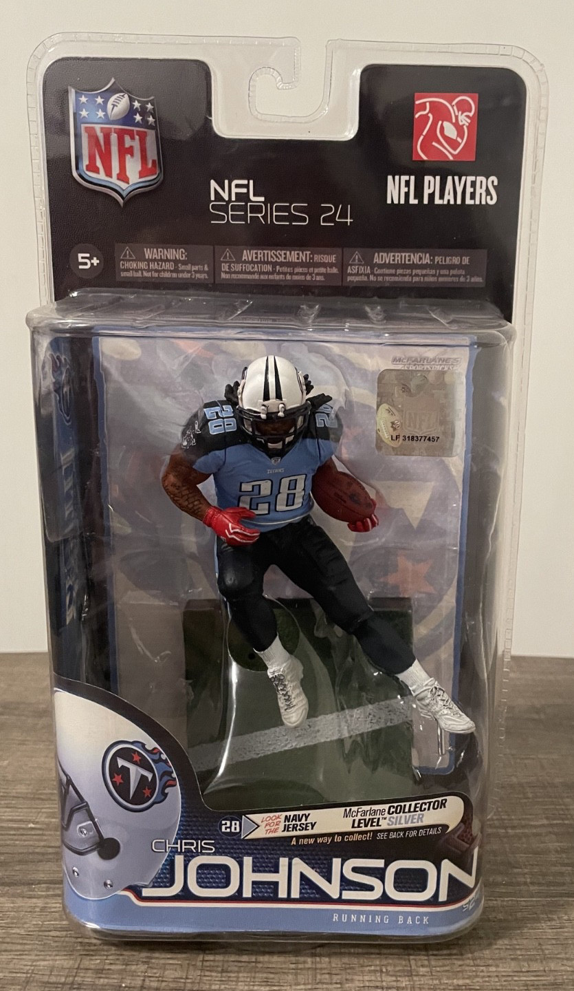Chris Johnson Tennessee Titans McFarlane NFL Series 24 SportsPick Action Figure