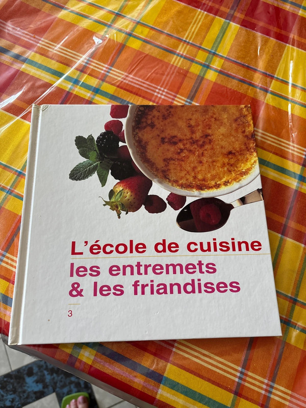 Livre l'école de la cuisine friandises