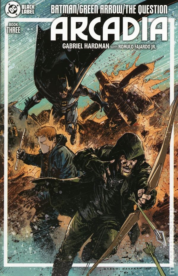 Batman Green Arrow the Question Arcadia #3A VF 2026 Stock Image