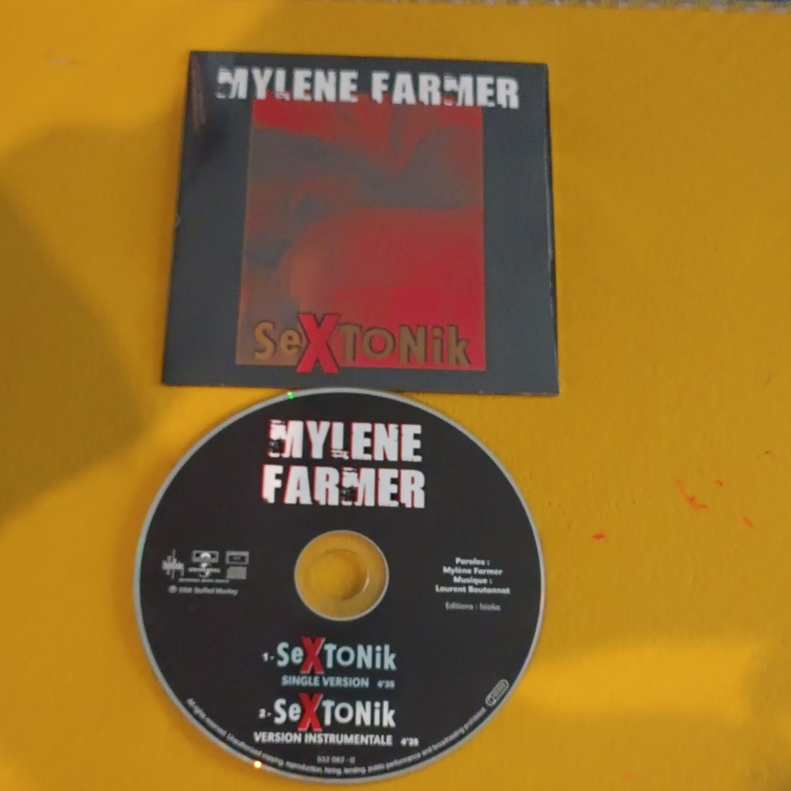 CD MYLENE FARMER - CD - CARDSLEEVE - SEXTONIK - 2 Trs - 2009 -Collector 