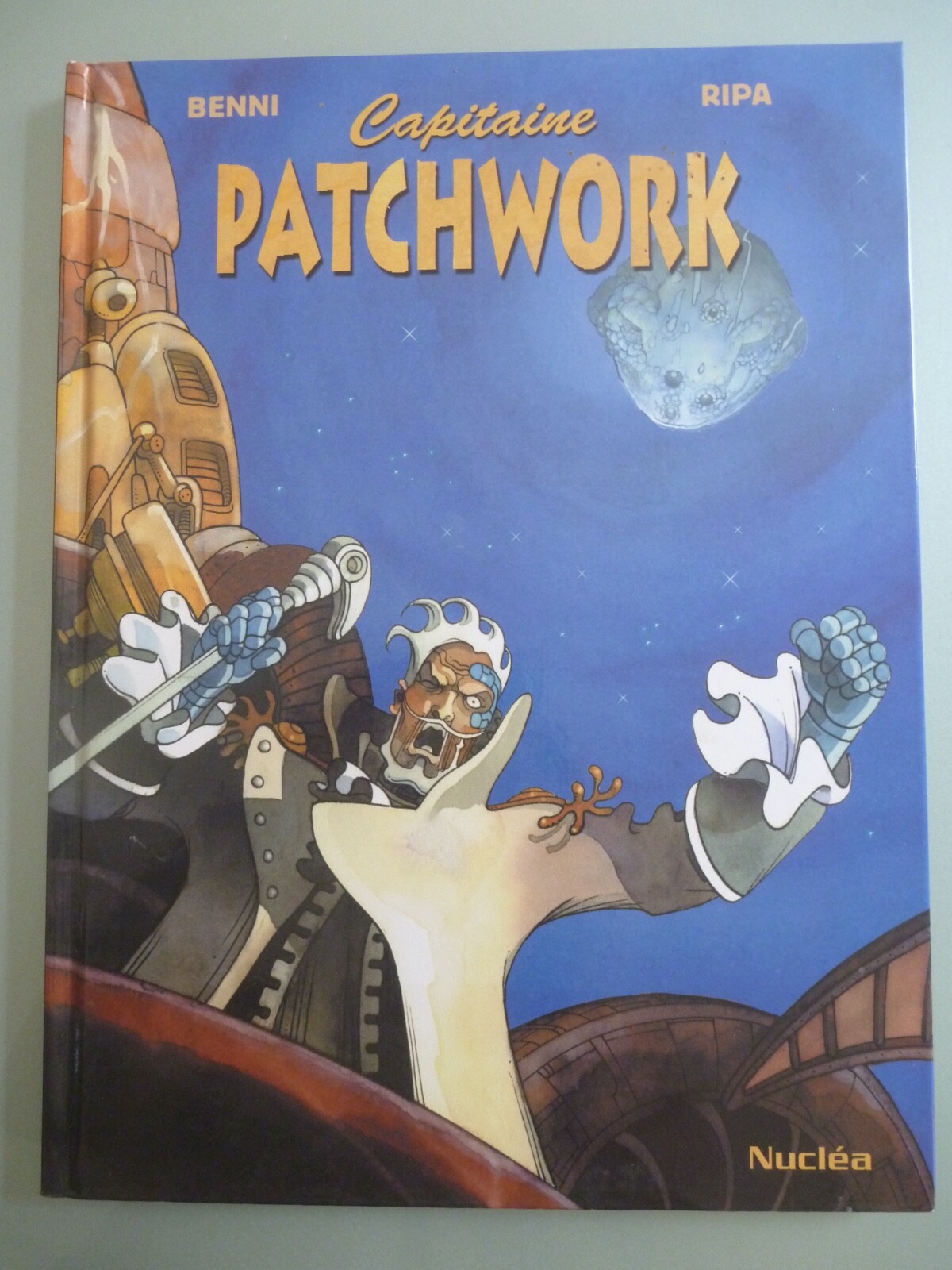 Capitaine PATCHWORK S. Benni, S. Ripa BD  édition Nucléa - Comme NEUF