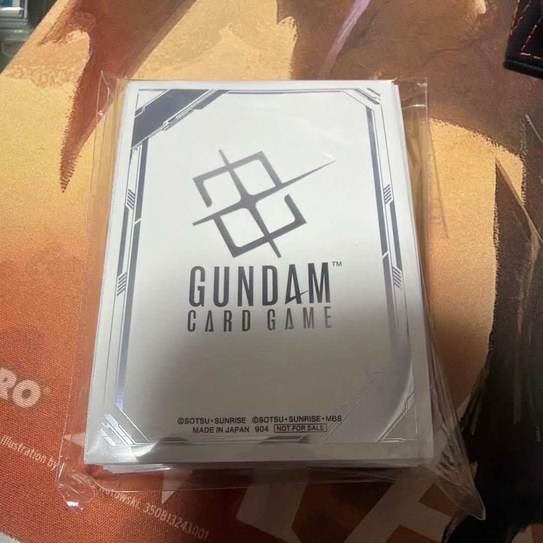 Gundam Card Game Beta Version Trial Event Promo Sleeves