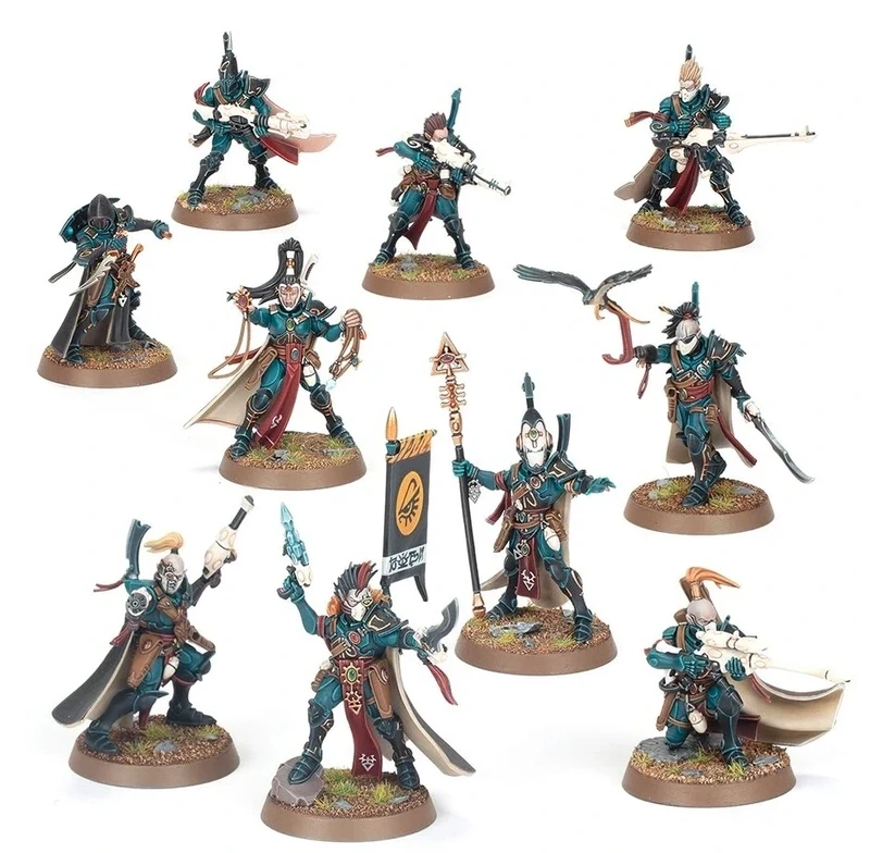 10 eldar corsairs