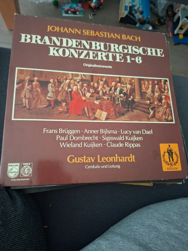 Johann Sebastian Bach – Brandenburgische Konzerte 1-6 / Gustav Leonhardt