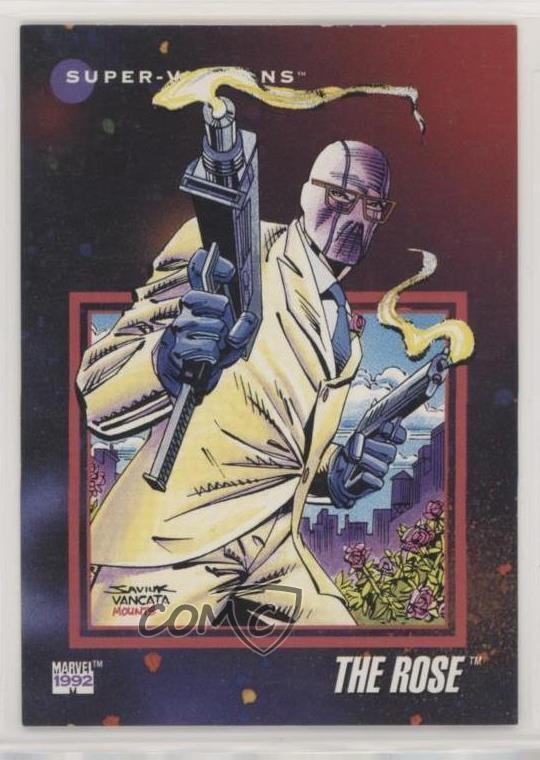 1992 Impel Marvel Universe Serie III Super-Villains La Rosa #110 0nl0