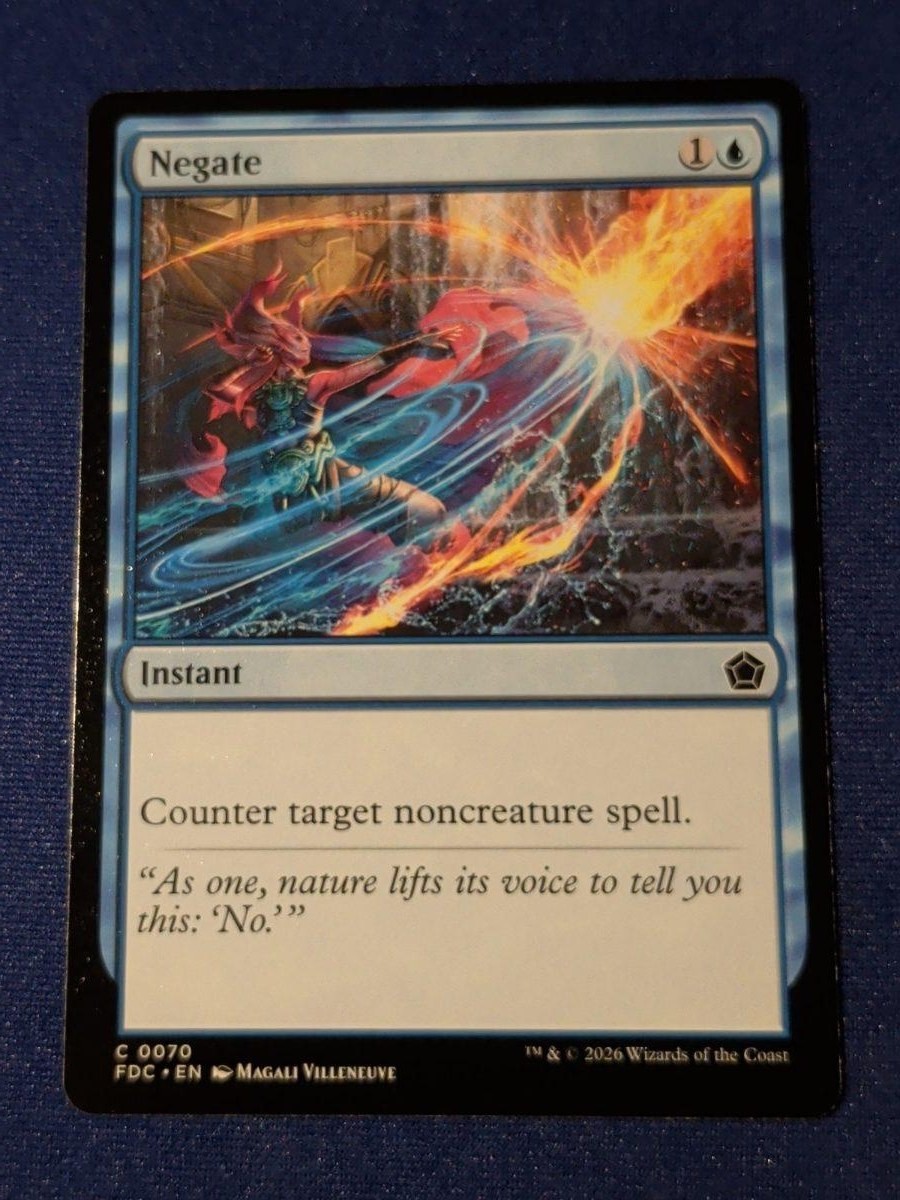 Negate Foundations Commander #70 quasi nuovo MTG