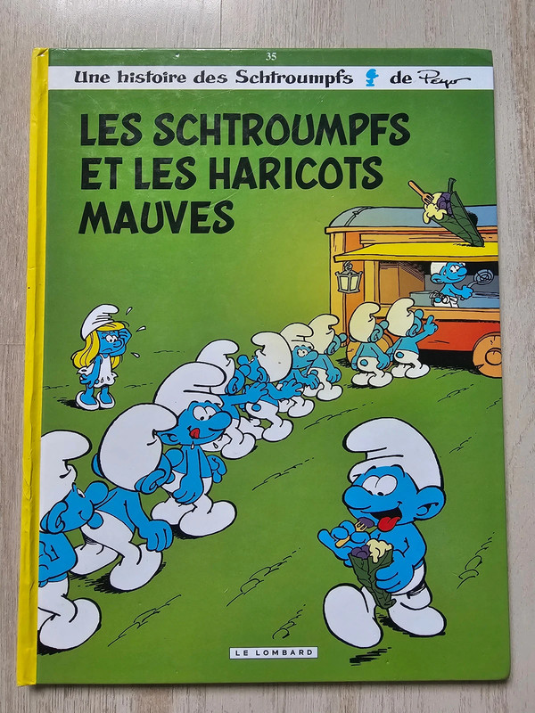 Les Schtroumpfs et les haricots mauves Tome 35 BD