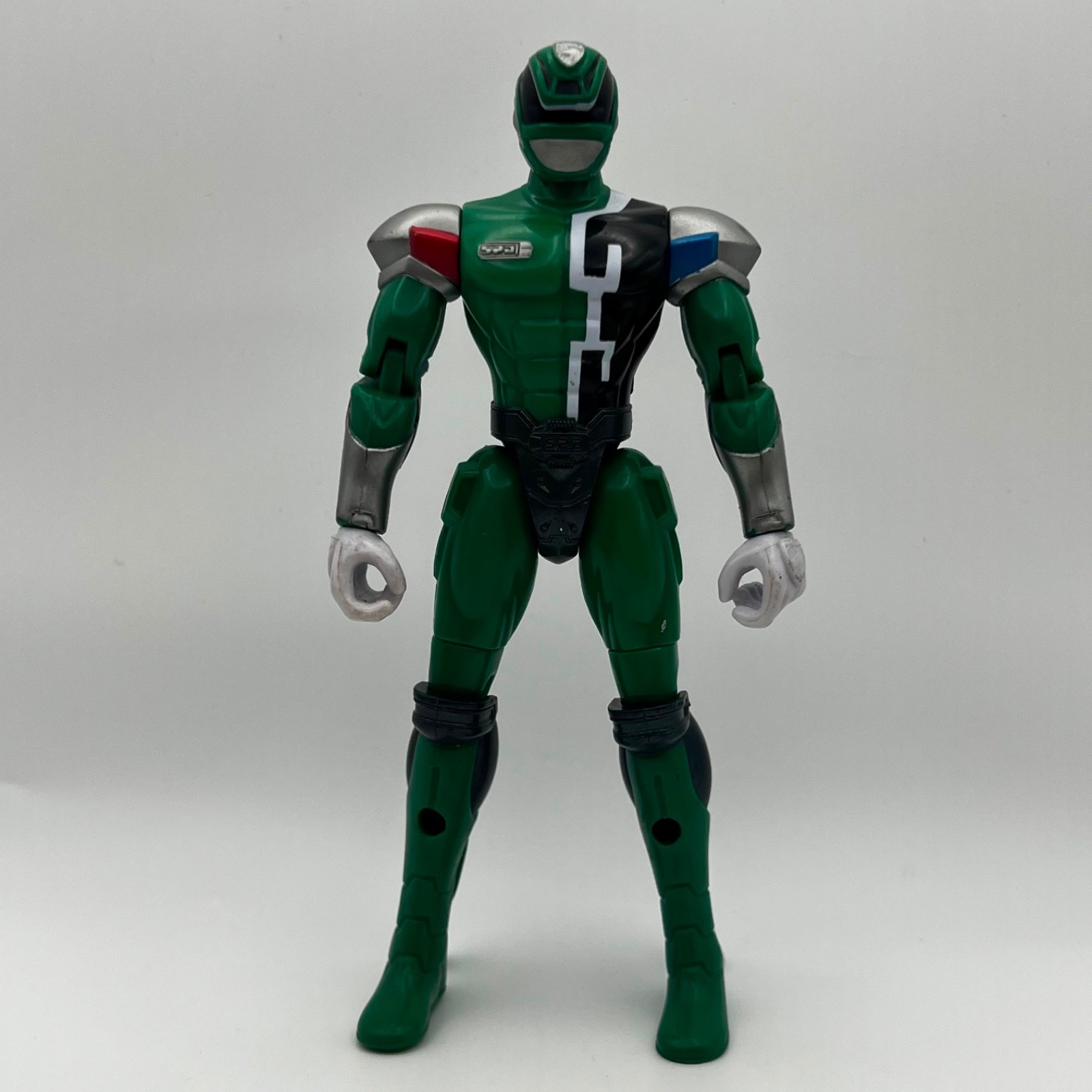 Power Rangers SPD Battlized Green Ranger 6" Figura Giocattolo Bandai Vintage B8